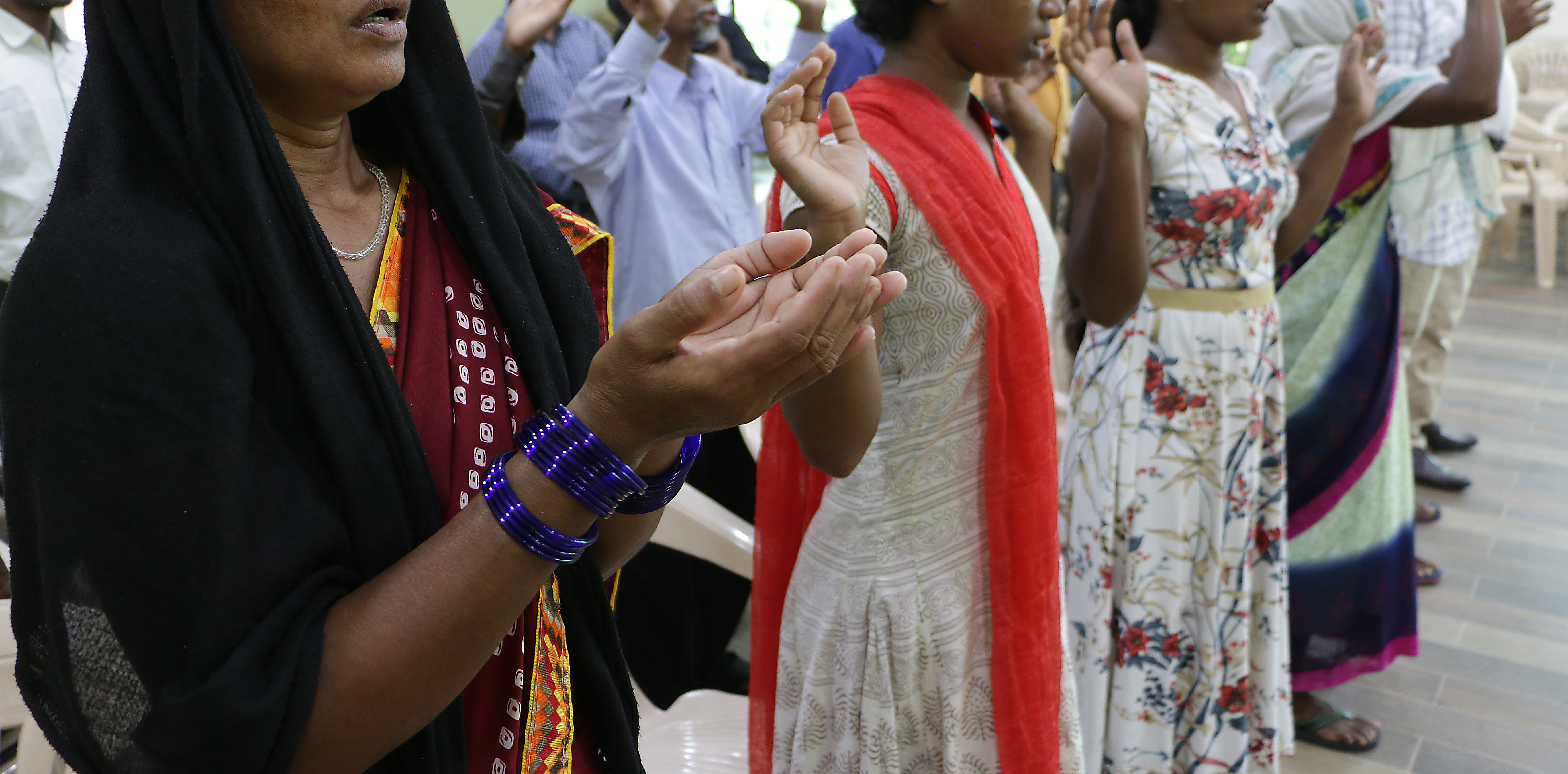 Worship during Open Doors training in Northern India